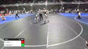 70 lbs Consolation - Bain Lahoe, Thermopolis vs Colebyn Hallcroft, Natron Colts