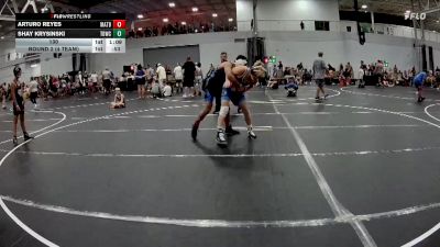 130 lbs Round 2 (4 Team) - Arturo Reyes, Mat Assassins Black vs Shay Krysinski, TDWC