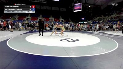 144 lbs Cons. Sub-rd Of 32 - Cole DuChateau, WI vs Maximus McCarthy, NY