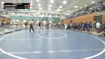 138 lbs Champ. Round 2 - Alan Alvarez, San Marcos vs Treyven Shuman, Corona Del Sol
