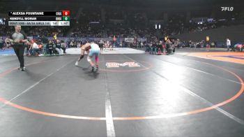 6A/5A Girls 140 Champ. Round 1 - Kendyll Moran, Bend Girls vs Alexsa Fountaine, Centennial Girls