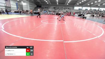 132 lbs Rr Rnd 3 - Jimmy Lally, Smitty's Barn vs Jaxon Perkins, Evil Empire Red