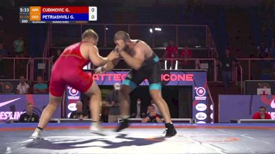 125 kg - Geno Petriashvili, GEO vs Gennadij Cudinovic, GER