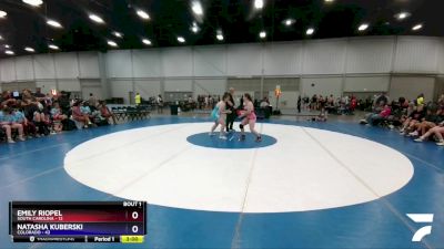 200 lbs Round 1 (4 Team) - Emily Riopel, South Carolina vs Natasha Kuberski, Colorado
