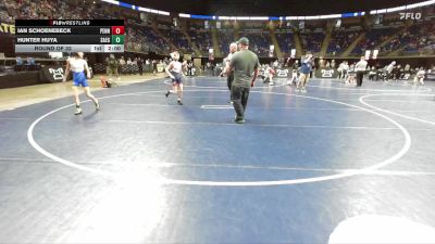 75 lbs Round Of 32 - Ian Schoenebeck, Pennsbury vs Hunter Huya, Saegertown