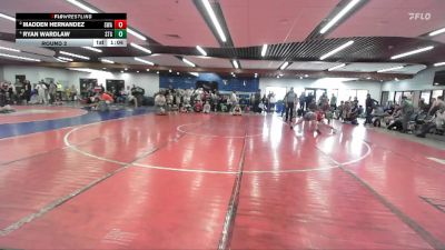 119 lbs Round 2 - Madden Hernandez, Sublime Wrestling Academy vs Ryan Wardlaw, Small Town Grims