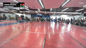 119 lbs Round 2 - Madden Hernandez, Sublime Wrestling Academy vs Ryan Wardlaw, Small Town Grims