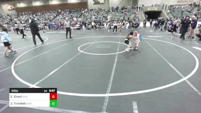 50 lbs Quarterfinal - Elsa Grant, Athlos Wrestling vs Juliana Trinidad, NorCal Elite