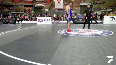 All Cadet Boys Freestyle Upper - 285 lbs Champ. Round 1 - Noah Larios, Imperial Wrestling vs Sebastian Melendez, Spring Hills Wrestling