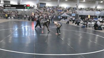 A 120 lbs Quarterfinal - Jay Hill, Station Camp High School vs Davyd Parker, Sycamore High School
