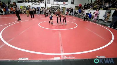 43 lbs Consi Of 8 #1 - Jaxon Ditmore, Dark Cloud Wrestling Club vs Bryce Nickerson, Springdale Youth Wrestling Club