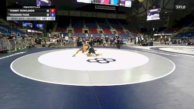 150 lbs Cons. Sub-semis - Tommy Rowlands, OH vs Thunder Page, KS