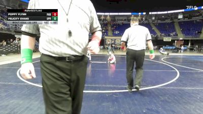 55 lbs Consy 4 - Poppy Flynn, Phoenixville vs Felicity Evans, Upper Perkiomen