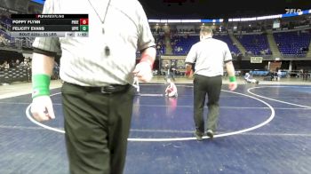 55 lbs Consy 4 - Poppy Flynn, Phoenixville vs Felicity Evans, Upper Perkiomen