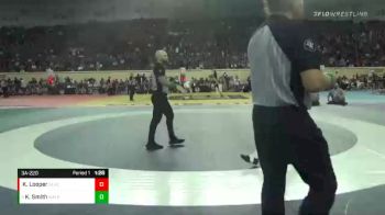 3A-220 lbs Cons. Semi - Kale Smith, Watonga vs Kolby Looper, Blackwell