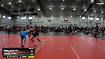 113 lbs Round 3 (6 Team) - Brody Bronson, All American vs Peyton Vowels, 84 Athletes