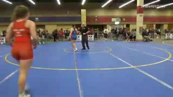 72 kg Round Of 32 - Kimberly Pollak, Bronco Womens Wrestling Club vs Giselle Todd, Maine Trappers Wrestling Club
