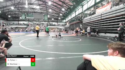 68-73 lbs Cons. Round 1 - Daniel Tytus, RTC Wrestling vs Maddox Martinez, Tribe WC