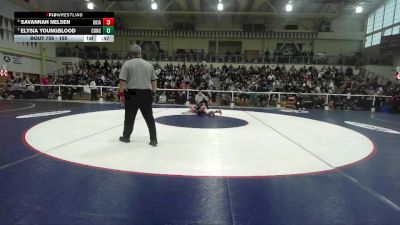 155 lbs 3rd Place Match - Elysia Youngblood, Concord vs Savannah Nelsen, Ukiah