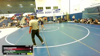 197 lbs Cons. Round 4 - Evan Danowski, UW-Whitewater vs Logan Neitzel, UW-Stevens Point