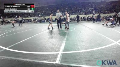 160 lbs Consi Of 8 #1 - Curtis Bohannan, Duncan Demon Wrestling vs Jesse Claudio, Hurricane Wrestling Academy