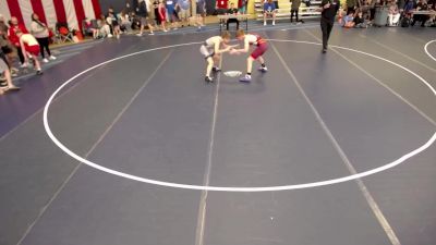 126 lbs Champ. Round 1 - Beckham Zachmeier, ND vs Ryder Refsland, MN