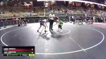 100 lbs Quarterfinal - Valarie Solorio, Mosley vs Emma Bauknight, Springstead