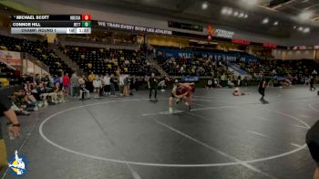 190 lbs Champ. Round 1 - Michael Scott, Odessa vs Connor Hill, Bettendorf