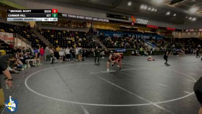 190 lbs Champ. Round 1 - Michael Scott, Odessa vs Connor Hill, Bettendorf