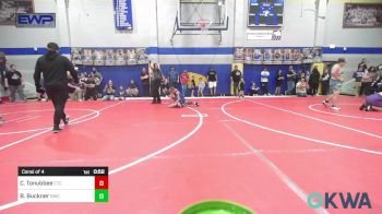 67-70 lbs Consi Of 4 - Cohen Tonubbee, Chandler Takedown Club vs Bowman Buckner, Berryhill Wrestling Club