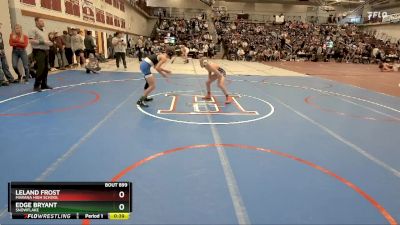 106 lbs Cons. Round 6 - Edge Bryant, Snowflake vs Leland Frost, Marana High School