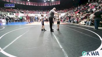 64 lbs Consi Of 4 - Paisley Tune, Jay Wrestling Club vs Jasper Franklin, Vinita Kids Wrestling