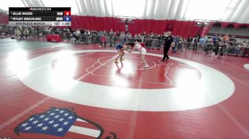 130 lbs 5th Place Match - Ellie Wood, Victory School Of Wrestling vs Ryley Reichling, Mineral Point Wrestling Club