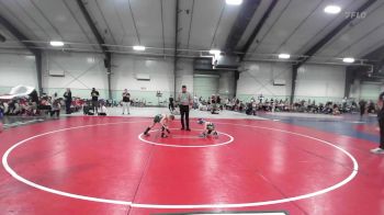50 lbs Semifinal - August Bishop, South Forsyth WAR Wrestling Club vs Declan Dawkins, Dragons Junior Wrestling Club