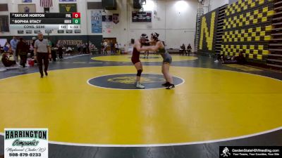 138 lbs Cons. Semi - Sophia Stacy, North Hunterdon vs Taylor Horton, Phillipsburg