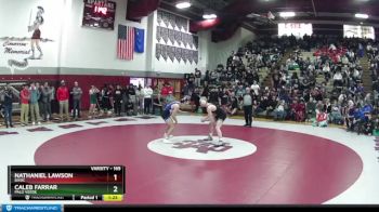 165 lbs Semifinal - Caleb Farrar, Palo Verde vs Nathaniel Lawson, Basic