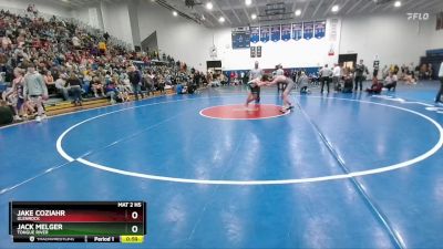 150 lbs Cons. Round 1 - Jack Melger, Tongue River vs Jake Coziahr, Glenrock