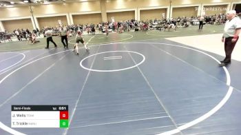 138 lbs Semifinal - Justin Wells, Team SoCal vs Ty Trickle, Manu WC