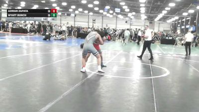 132 lbs Consi Of 64 #2 - Adrian Zapata, GA vs Wyatt Bunch, GA
