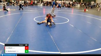 127-137 lbs Quarterfinal - Ethan Elliott, Hershey vs Garrett Wedemeyer, Ravenna Bluejays Wrestling