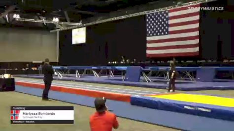 Marlyssa Bombarde - Tumbling, Gymnast Factory - 2021 USA Gymnastics Championships