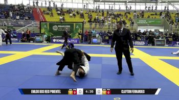 Clayton Fernandes vs Enildo Dos Reis Pimentel 2025 Brasileiro Jiu-Jitsu IBJJF