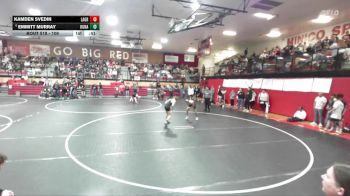 106 lbs 5th Place Match - Emmitt Murray, Kuna vs Kamden Svedin, La Grande