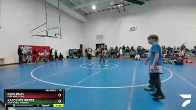 101 lbs Round 2 - Kaedynce Pierce, High Plains Thunder vs Rees Palo, Peak Wrestling