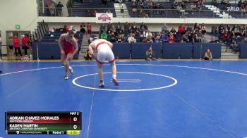 184 lbs Cons. Round 3 - Kaden Martin, Arizona Christian University vs Adrian Chavez-Morales, Southern Oregon