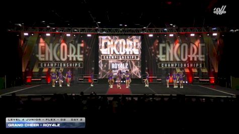 Grand Cheer - ROY4LZ [2025 L4 Junior - Flex - D2 Day 2] 2025 Encore Grand Nationals