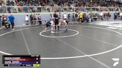 152 lbs Final - Daniel Anders, Fairbanks Wrestling Club vs Gideon Schmidt, Chugach Eagles Wrestling Club