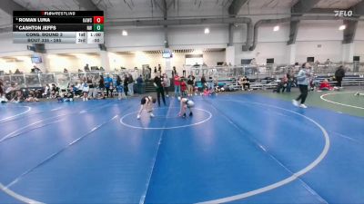 46 lbs Cons. Round 3 - Roman Luna, Katy Area Wrestling Club vs Cashton Jeffs, NTX Wrestling