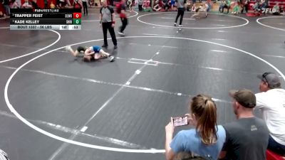 56 lbs Semis - Trapper Feist, Sandpoint Legacy Wrestling Club vs Kade Kelley, Shootbox Rigby