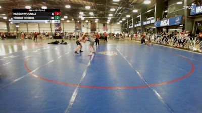 127 lbs Consi Of 32 #1 - Keagan Woodall, AL vs Tanner Intrieri, MD